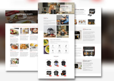 Instant Pot: Atraktivní prezentace multifunkčních spotřebičů pro moderní kuchyni