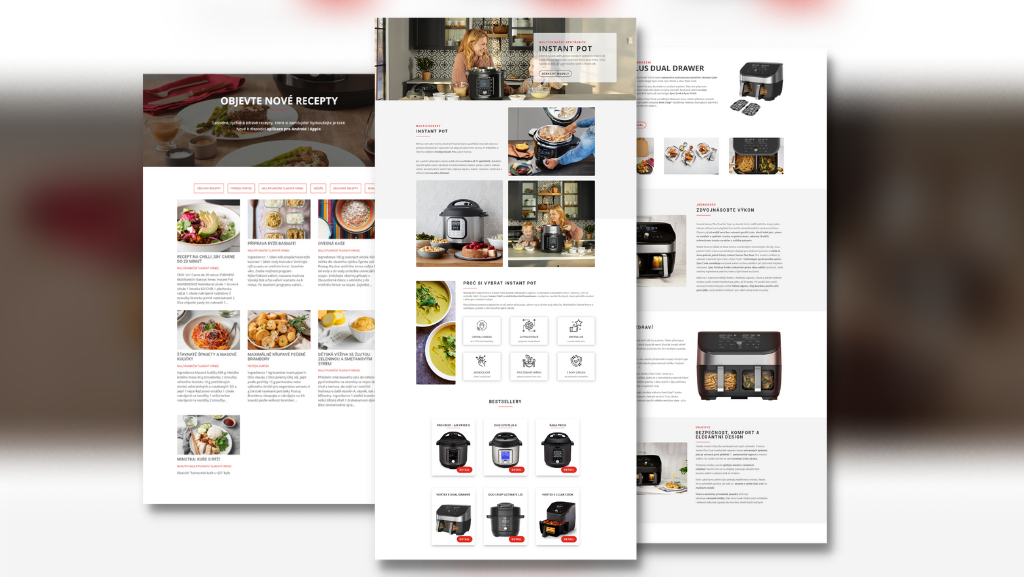 Instant Pot: Atraktivní prezentace multifunkčních spotřebičů pro moderní kuchyni