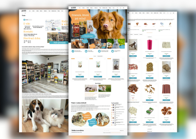 4LEGS: Moderní e-shop, který myslí na každého mazlíčka.