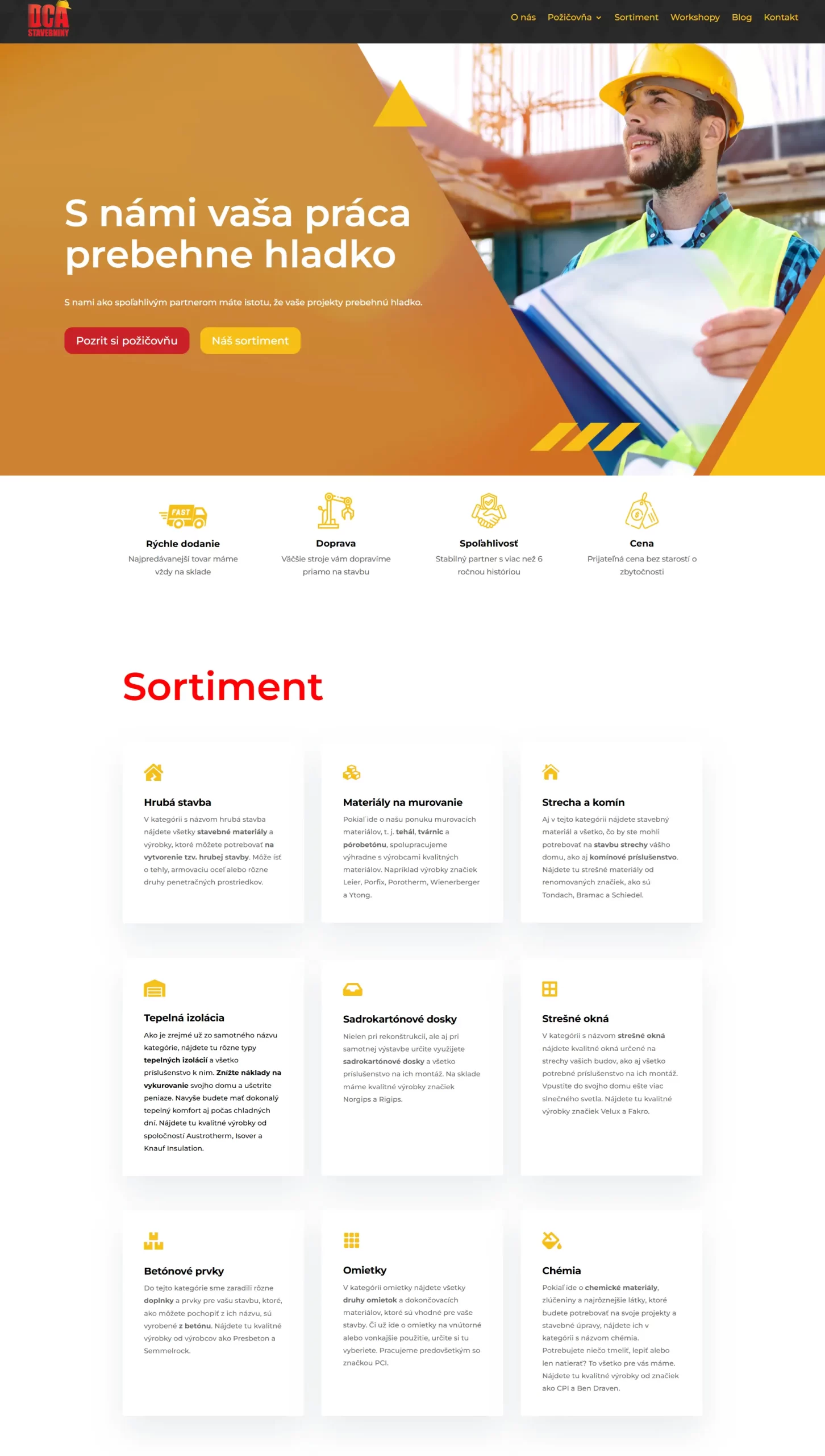 DCA - Úvod Redesign eshopu