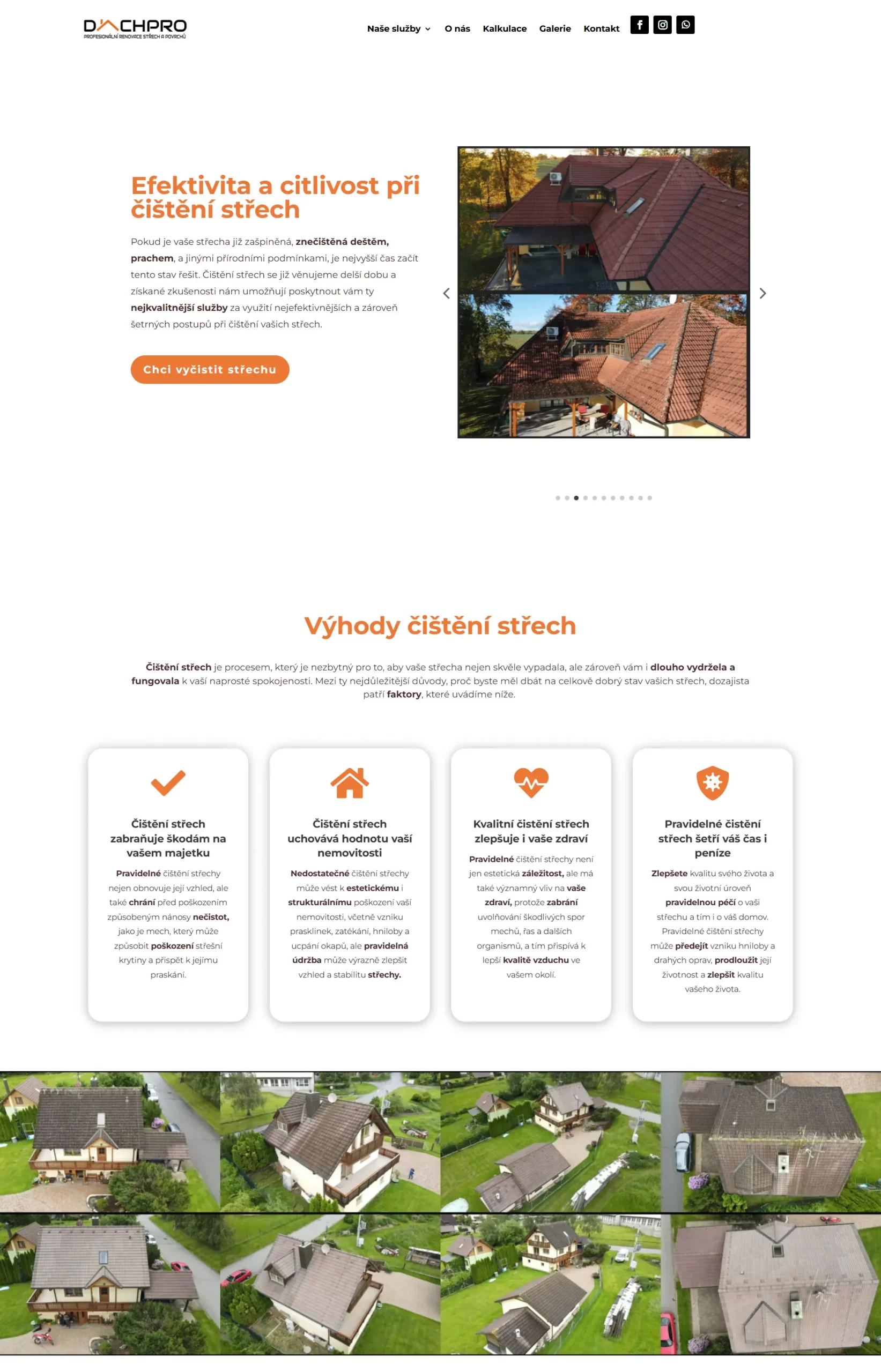 Dachpro - naše služby  Redesign eshopu