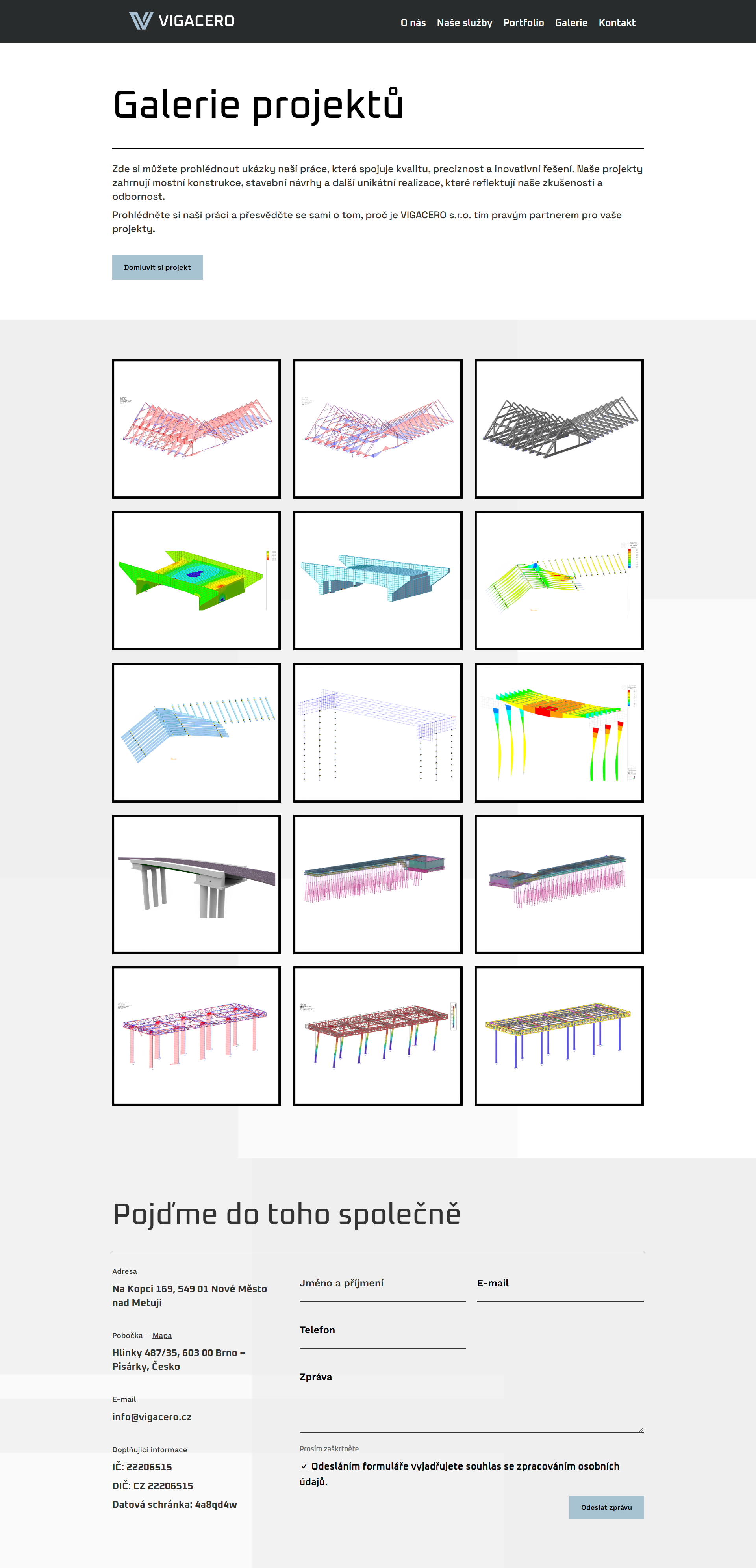 Vigacero - Galerie - ořez Redesign eshopu